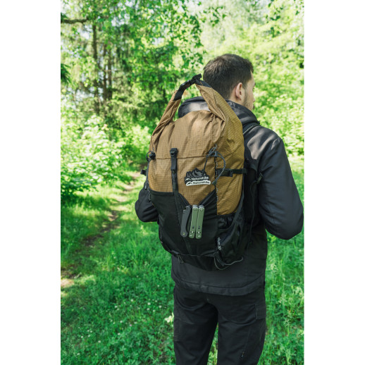 Рюкзак туристичний Naturehike CNK2300016, 30+5 л, коричневий