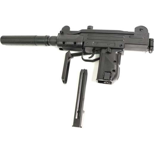 Пневматичний пістолет-кулемет Umarex IWI Mini UZI Blowback кал.4,5мм (5.8141)