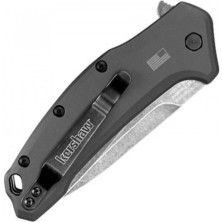 Ніж Kershaw Link Tanto Grey Aluminium Blackwash (1776tgrybw)