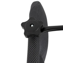 Ліжко розкладне Bo-Camp Sun Lounger With Sunscreen 5 Positions Grey (1304492)