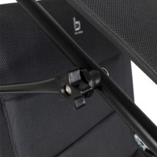 Ліжко розкладне Bo-Camp Sun Lounger With Sunscreen 5 Positions Grey (1304492)