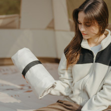 Матрац надувний одинарний Naturehike CNK2450WS034, 95 мм, із мішком для надування, коричневий