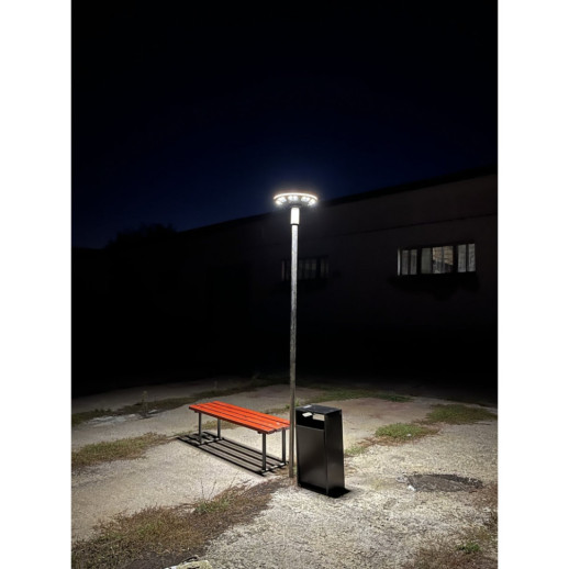 Світильник автономний парковий Videx VL-GLSO-1254-S IP54 1400Lm сенсорний