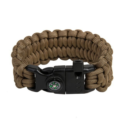 Браслет петлі Survival Coyote brown (L)