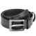 Ремінь чоловічий шкіряний Semi Line Black (P8236-0 L)