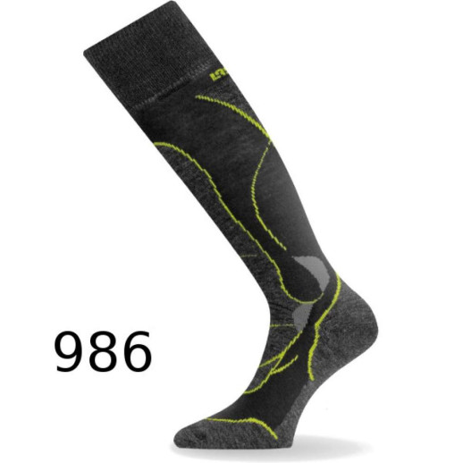 Термошкарпетки для лиж Lasting STW 986 чорні L