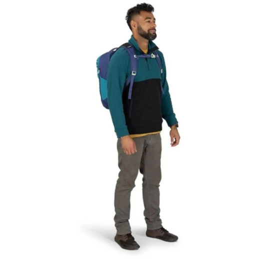 Рюкзак Osprey Daylite Expandable Travel Pack 26+6 blue spikemoss/alkaline - O/S - синій/бірюзовий