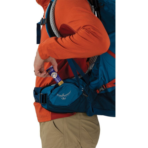 Рюкзак Osprey Atmos AG LT 65 night shift/scoria blue - S/M - синій
