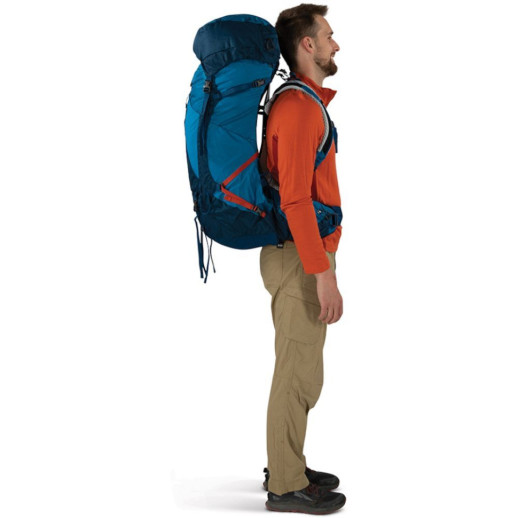 Рюкзак Osprey Atmos AG LT 65 night shift/scoria blue - S/M - синій