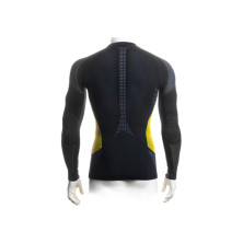 Футболка Accapi Synergy Long Sleeve Shirt Man 920 black/lemon XL/XXL