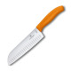 Ніж кухонний Victorinox SwissClassic Santoku 17 см в блістері Помаранчевий