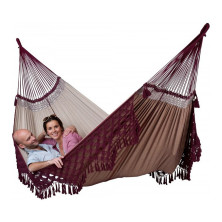 Гамак зі стійкою La Siesta BSH187CNS201 bordeaux