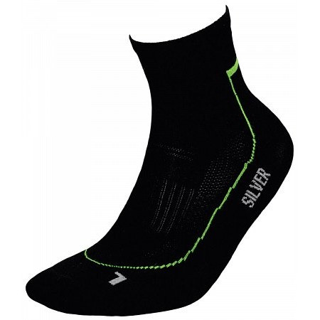 Термошкарпетки InMove Runner Deodorant чорний з зеленим