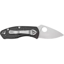 Ніж Spyderco Ambitious, serrated black (C148SBK)