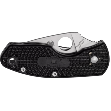 Ніж Spyderco Ambitious, serrated black (C148SBK)