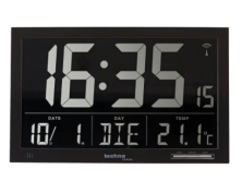 Годинники настінні Technoline, чорні, (WS8007)