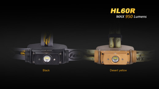 Налобний ліхтар Fenix HL60R Cree XM-L2 U2 чорний (вітринний зразок, хороший стан)
