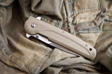 Ніж Kizlyar Supreme Biker-X сатин, D2