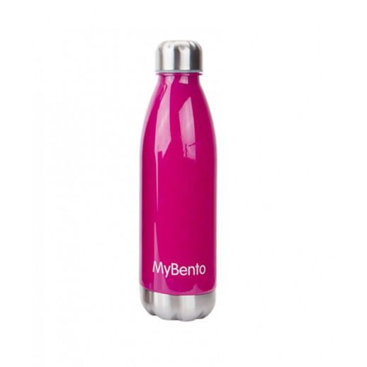 Саміт MyBento Пляшка води, пляшка нержавіючої сталі, кришка і база рожева Червоний 650 мл