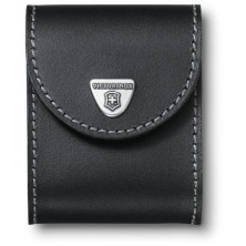 Чохол Victorinox на пояс шкір.чорний на липучці для Swisschamp XAVT/XXL