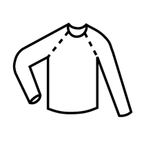 Футболка жіноча Lasting Atila, чорна XL