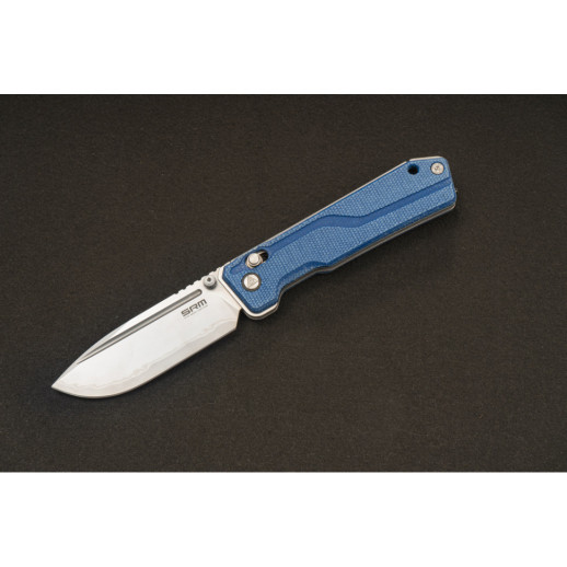 Ніж складаний SRM Rubik 7228B-ME2, блакитний