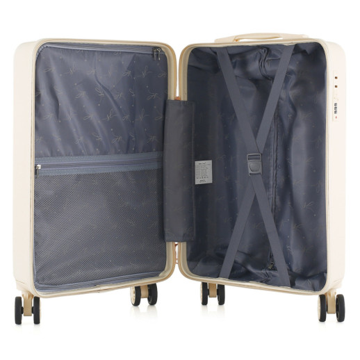 Валіза Semi Line 20" (S) Ecru (T5757-2)