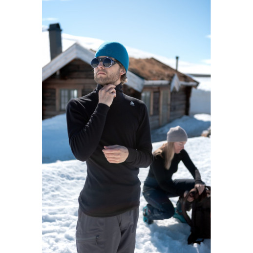 Термокофта чол. Aclima WarmWool 200 Roll Neck M's Jet Black XL