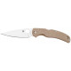 Ніж Spyderco Native Chief, Brown Canvas Micarta brown
