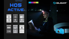 Ліхтар налобний Olight H05 Active синій