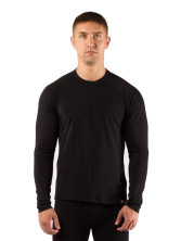 Футболка чоловіча Lasting Atar, чорна L