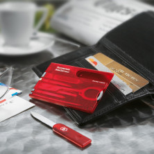 Ніж Victorinox SWISSCARD CLASSIC червоний 0.7100.T
