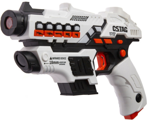 Набір лазерної зброї Canhui Toys Laser Guns CSTAG (2 пістолета + 2 жилети)