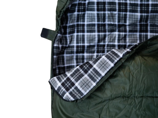 Спальний мішок Totem Ember Plus XXL ковдра з капюшоном лівий olive 190/90 UTTS-015