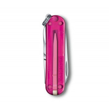 Нож-брелок Victorinox Classic SD Transparent Colors,Cupcake Dream (0.6223.T5G) 7 функций, 58 мм, Gift Box