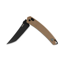 Ніж складаний туристичний SRM 9211B-GW (9.2 см) 8Cr13MoV / G10 коричневий