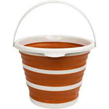 Відро Tribe Water Bucket 10 л силіконове T-FJ-0048, terracota