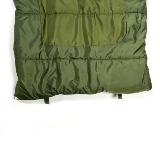 Спальний мішок Campout Beech (4/-1°C), 150 см - Left Zip, Khaki (PNG 248548)