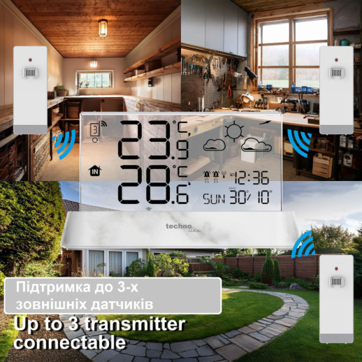Метеостанція Technoline WS6782 Transparent (WS6782)