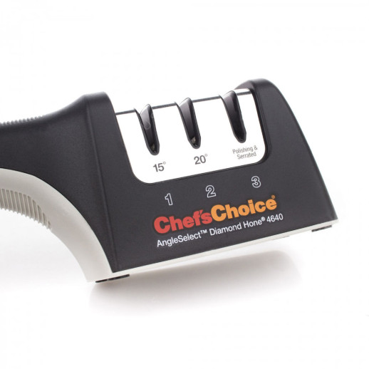 Точилка для ножів Chef's Choice Механічна для кухонних, сантоку, спортивних, кишенькових ножів (CH /4640)