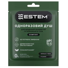 Одноразовий Сухий Душ Estem Comfort (Пінна губка + рушник)