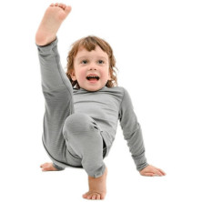 Термоштани дитячі Turbat Yeti Bottom Kids cloudburst grey - 116 - темно-сірий