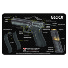 Килимок настільний Tekmat Glock Cut Away 28x43 см