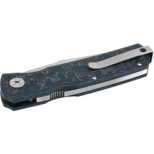 Ніж Maserin Power, Magnacut, fat carbon arctic blue