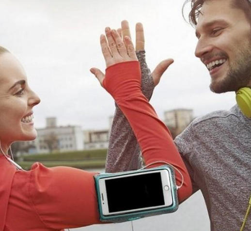 Чохол для телефону на руку спортивна сумка Naturehike Sport arm bag L (6 дюймів) NH18B020-B синій