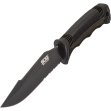 Ніж SOG SEAL Strike, Part Serr Blk TiNi Delx Molded Shth-Ti (SOG SS1003-CP)
