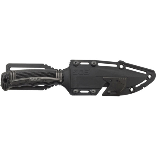 Ніж SOG SEAL Strike, Part Serr Blk TiNi Delx Molded Shth-Ti (SOG SS1003-CP)