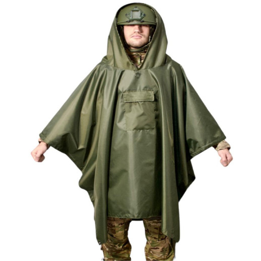Тактичний пончо Ranger олива (RA8917) (без упаковки)