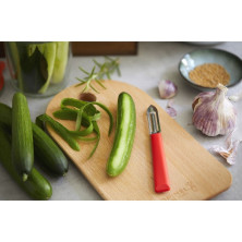 Ніж кухонний Opinel №315 Peeler, червоний