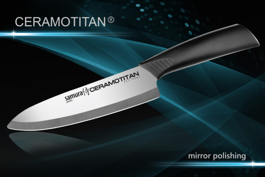 Ніж кухонний Samura Ceramotitan Шеф, 175 мм, SCT-0084